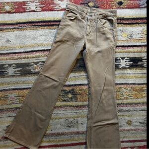 Vintage 1970 Levi's brown bell bottoms